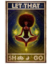 Afro Girl Yoga 24x36 Poster front