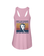 Avogadro Number Call Me Maybe Ladies Flowy Tank tile