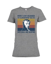 Avogadro Number Call Me Maybe Premium Fit Ladies Tee tile