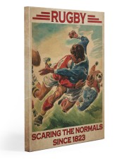 Rugby Scaring The Normals Gallery Wrapped Canvas Prints tile