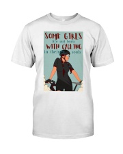 Girls Born With Cycling Classic T-Shirt tile
