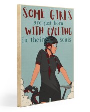Girls Born With Cycling Gallery Wrapped Canvas Prints tile
