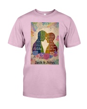 LGBT Couple Classic T-Shirt tile