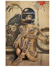 Motorcycle Girl I Am 24x36 Poster front