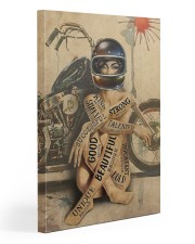 Motorcycle Girl I Am Gallery Wrapped Canvas Prints tile
