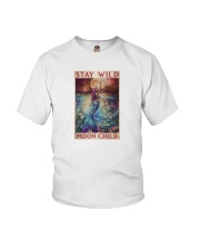 Mermaid Stay Wild Moon Child Youth T-Shirt tile