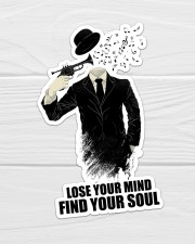 Trumpet Lose Your Mind Sticker - Single (Vertical) aos-sticker-single-vertical-lifestyle-front-01