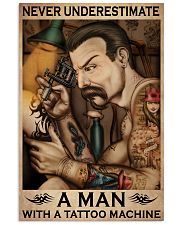 Tattoo - Never Underestimate An Old Man 24x36 Poster front