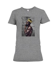 Black King I Am Powerful 2 Premium Fit Ladies Tee tile