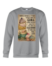 Girl Own A Tea Room Crewneck Sweatshirt tile