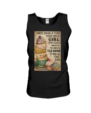 Girl Own A Tea Room Unisex Tank tile