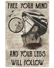 Cycling Your Legs Will Follow 24x36 Poster front