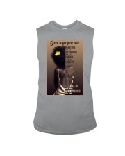Afro Girl God Says You Are Sleeveless Tee tile