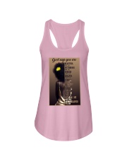 Afro Girl God Says You Are Ladies Flowy Tank tile