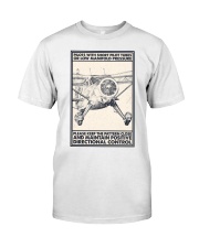 Pilot With Short Pitot Tubes Classic T-Shirt tile