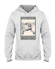 Pilot With Short Pitot Tubes Hooded Sweatshirt tile