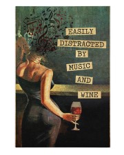 Music And Wine Vintage Text Puzzles tile