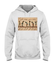 God Says You Are Golfers Hooded Sweatshirt tile