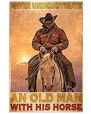 Old Man With His Horse 24x36 Poster front