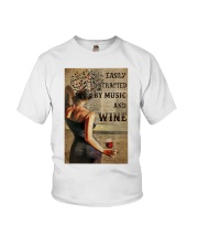 Gifts for music and wine lovers - Dprintes Youth T-Shirt tile