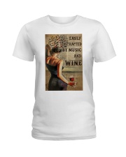 Gifts for music and wine lovers - Dprintes Ladies T-Shirt tile