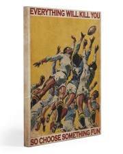 Rugby Choose Something Fun Gallery Wrapped Canvas Prints tile