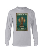Otter Fish And Know Things Long Sleeve Tee tile