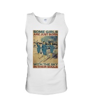 Some Girl Born With The Sky Unisex Tank tile