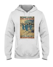 Some Girl Born With The Sky Hooded Sweatshirt tile