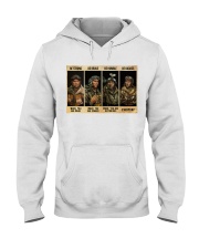 Fighter Pilot Be Strong Hooded Sweatshirt tile