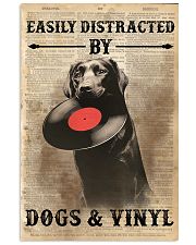 Distracted By Dogs And Vinyl 24x36 Poster front