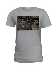 Barbell Today Is A Good Day Ladies T-Shirt tile