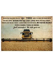 NH Agriculture Tractor While On This Ride 36x24 Poster front
