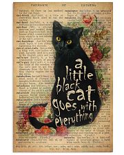 Little Black Cat 24x36 Poster front