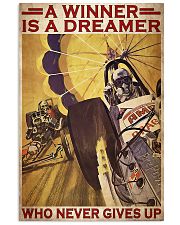 Drag Racer Winner Dreamer 24x36 Poster front