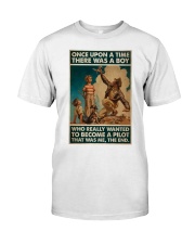 OUAT Boy Wanted To Become A Pilot Premium Fit Mens Tee tile