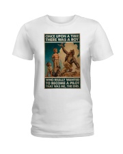 OUAT Boy Wanted To Become A Pilot Ladies T-Shirt tile