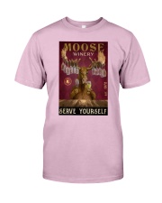 Moose Winery Serve Yourself Classic T-Shirt tile