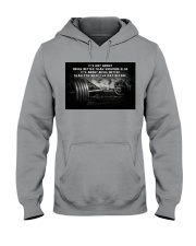 Barbell It's Not About Hooded Sweatshirt tile