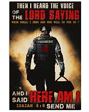 Paramedic Lord Send Me 24x36 Poster front
