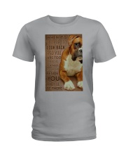 Boxer Beside You Ladies T-Shirt tile