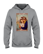 Fishing Couple Happily Ever After Hooded Sweatshirt tile