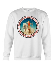 Vintage Archery Girl Assuming Crewneck Sweatshirt tile