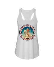 Vintage Archery Girl Assuming Ladies Flowy Tank tile