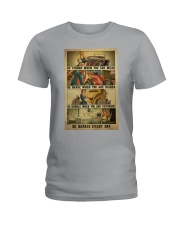 Hot Rod Pinup Girl Be Badass Everyday Ladies T-Shirt tile