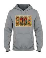 Farm Girl Be Badass Every Day Hooded Sweatshirt tile