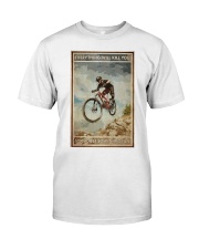 Mountain Biking Choose Something Fun Premium Fit Mens Tee tile