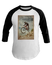 Mountain Biking Choose Something Fun Baseball Tee tile