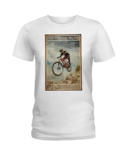 Mountain Biking Choose Something Fun Ladies T-Shirt tile