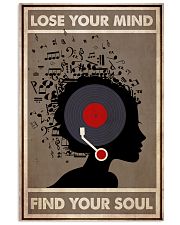 Afro Vinyl Head 24x36 Poster front